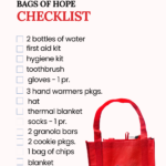 BAGS OF HOPE list2022